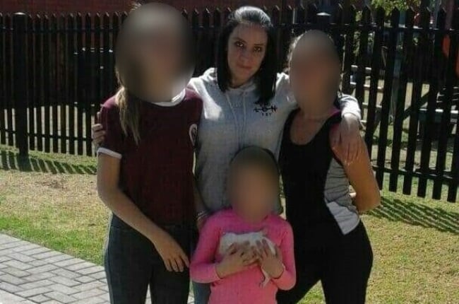 Yolandi Botes and her three daughter. (PHOTO: Supplied)
