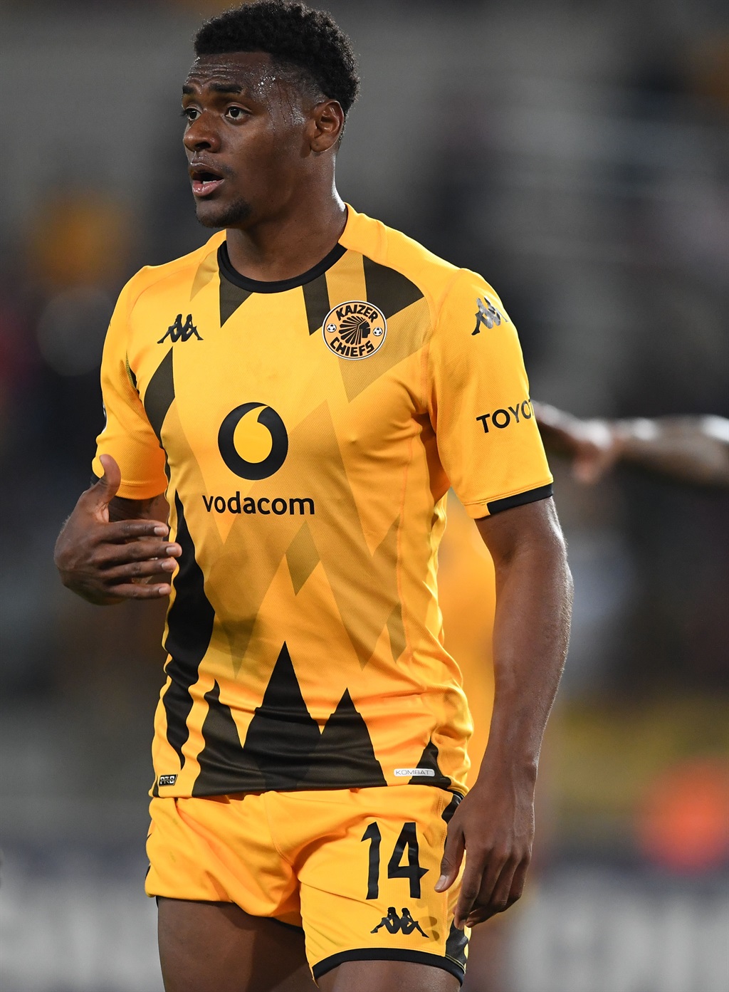 POLOKWANE, SOUTH AFRICA - SEPTEMBER 20: Jasond Gonzalez of Kaizer Chiefs during the DStv Premiership match between SuperSport United and Kaizer Chiefs at Peter Mokaba Stadium on September 20, 2023 in Polokwane, South Africa. (Photo by Philip Maeta/Gallo Images)