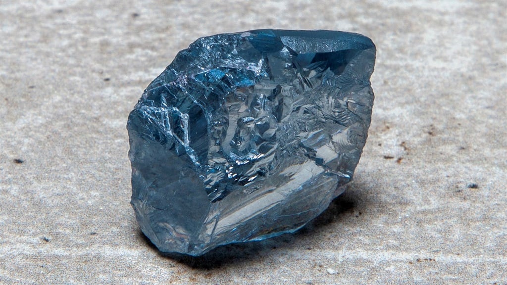 Most expensive blue diamond South Africa