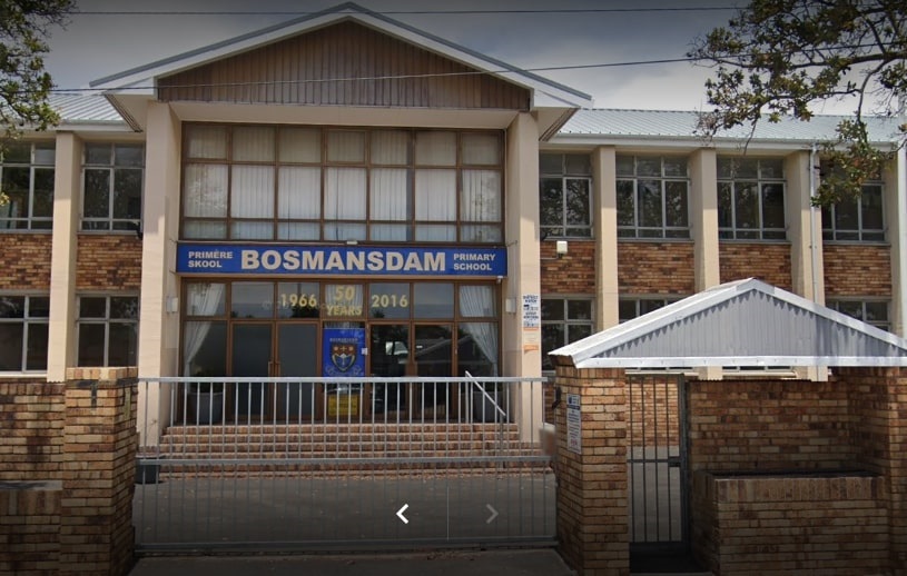 Bosmansdam Primary School in Cape Town is one of three primary schools that specify the colour of panties girls should wear to school. (Google© Streetview, Google Maps, taken 2023, accessed 2024.)