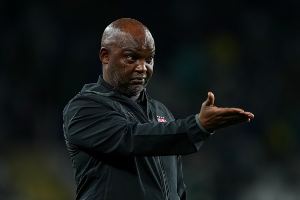 Pitso Mosimane will take on Steven Gerrard in the Saudi Pro League this weekend.