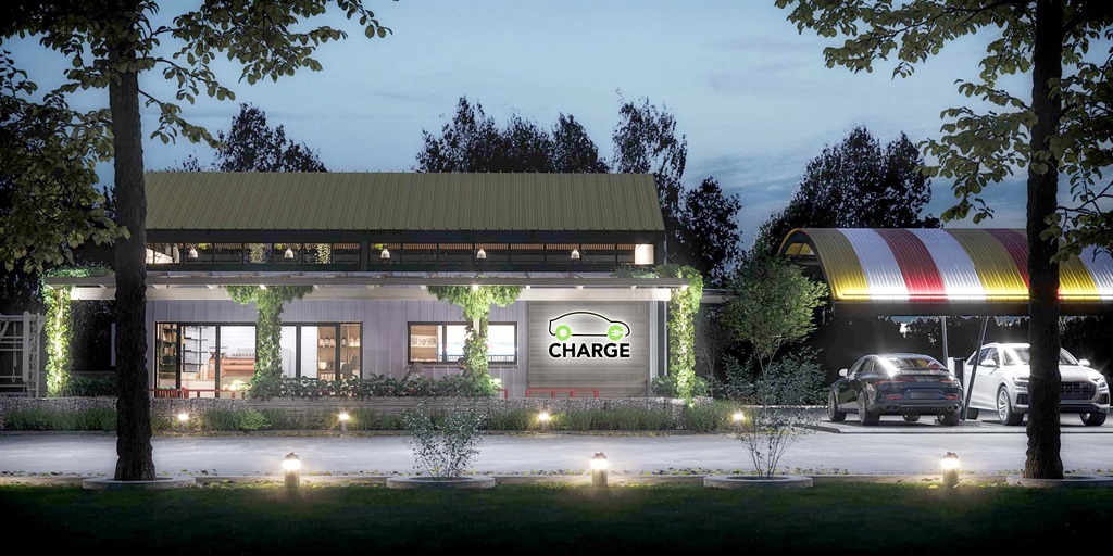 Model of what a Zero Carbon Charge station might look like. (Supplied/ZeroCC)
