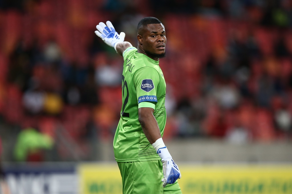 GQEBERHA, SOUTH AFRICA - MARCH 06: Stanley Nwabali of Chippa United during the DStv Premiership match between Chippa United and Richards Bay at Nelson Mandela Bay Stadium on March 06, 2024 in Gqeberha, South Africa. (Photo by Richard Huggard/Gallo Images)