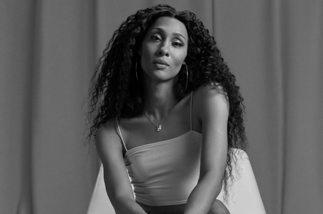 Pose star, Mj Rodriguez (Michaela Jae Rodriguez) for the 'Beyond the Rainbow' campaign. (Image supplied by H&M)