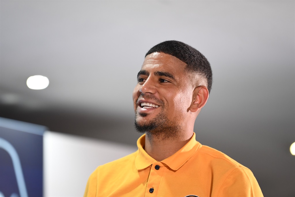 Kaizer Chiefs captain Keagan Dolly during the Soweto Derby press conference at PSL Offices on October 27, 2022 in Johannesburg, South Africa.