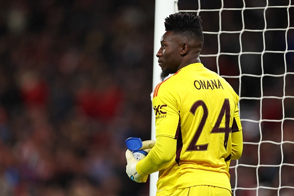 Andre Onana of Manchester United has caused a bit of a stir after he was spotted using Vaseline on his gloves against Liverpool on Sunday. 