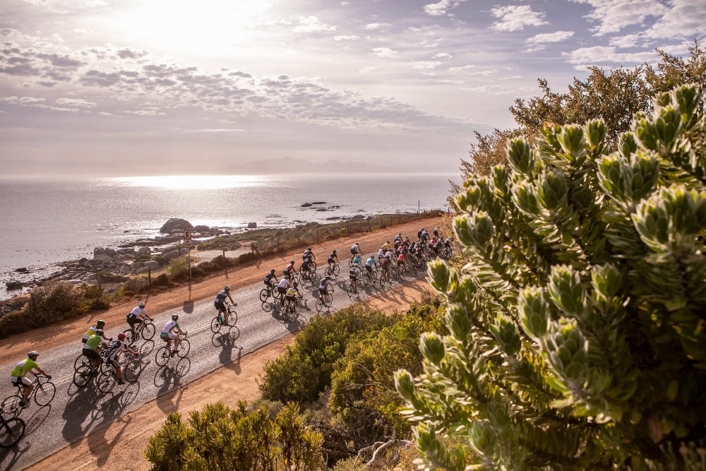 The 46th annual Cape Town Cycle Tour takes place in the Mother City on Sunday. (@CTCycleTour/X)
