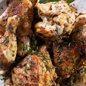 Juicy marinated oven-roasted chicken