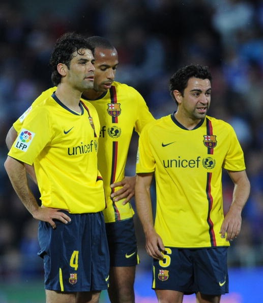 Barcelona have reportedly decided that  Rafael Marquez will replace Xavi if he leaves at the end of the season. 