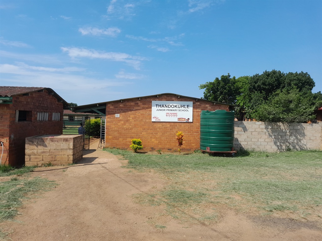 Thandokuhle Primary School where there are classes