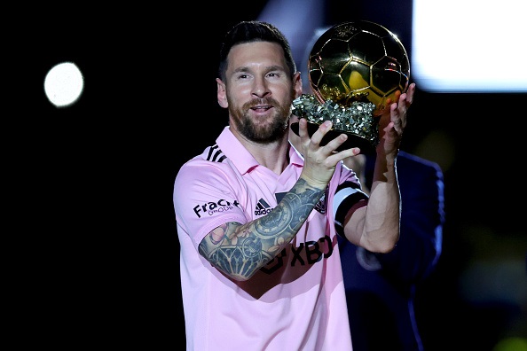 Lionel Messi is the reigning Ballon d'Or champion.