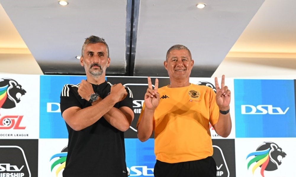 Jose Riveiro and Cavin Johnson will both be chasing the same for Orlando Pirates and Kaizer Chiefs respectively on Saturday. 