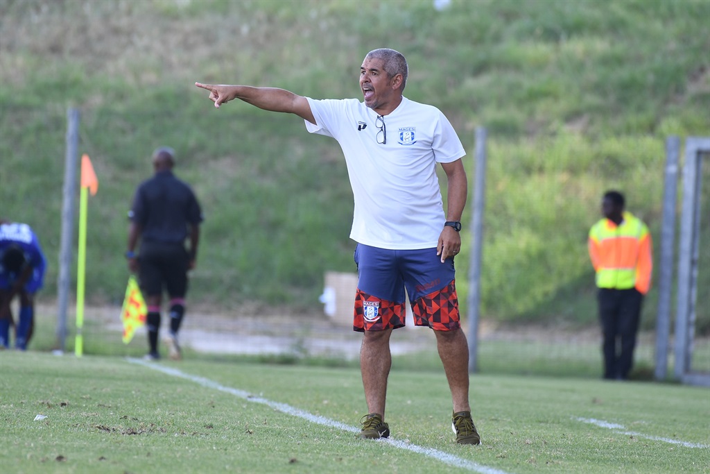 Clinton Larsen is chasing promotion to the DStv Premiership with Motsepe Foundation Championship club Magesi.