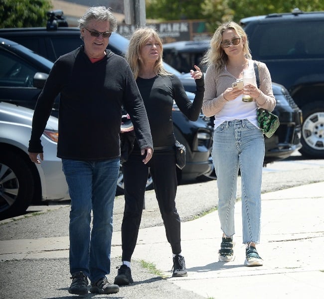 Kurt Russell, Goldie Hawn and Kate Hudson (PHOTO: 