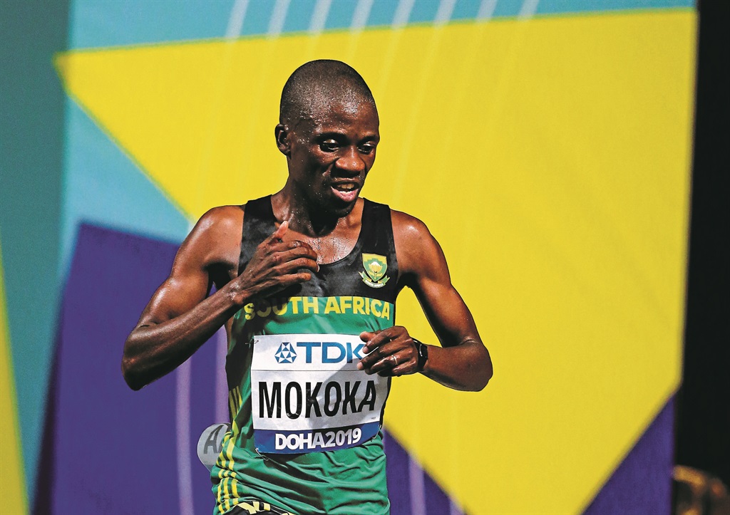 Stephen Mokoka is expected to put his knowledge of racing in Asia to good use at the Olympics. Photo: Roger Sedres / Gallo Images