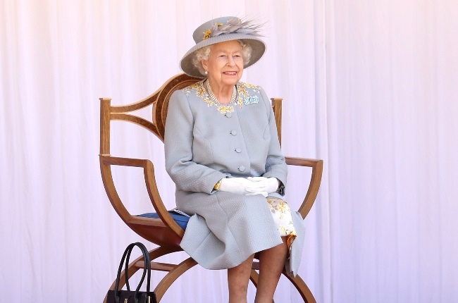 It was a delighted queen who took in a pared-down Trooping of the Colour ceremony to officially honour her 95th birthday. (PHOTO: Gallo Images/Getty Images)