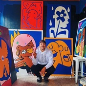 Cape Town to Paris: Russel Abrahams turns his illustrations into paintings, sells 10 pieces globally 
