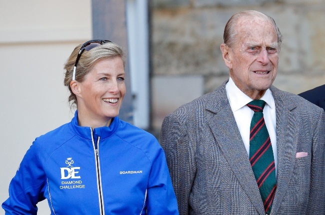 Sophie, Countess of Wessex, with Prince Philip in 2016. (PHOTO: Gallo Images/ Getty Images)