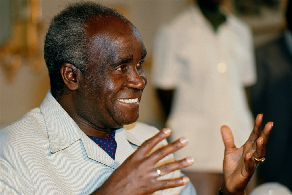 Der verstorbene ehemalige Präsident von Sambia, Kenneth Kaunda (Foto von William Campbell / Sygma über Getty Images)