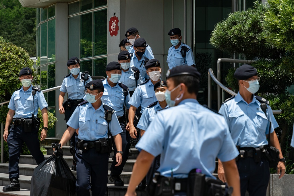 Hong Kong police have issued arrest warrants for eight overseas activists. (Photo by Anthony Kwan/Getty Images)