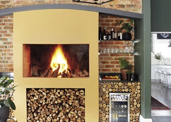Fresh ideas with fireplaces