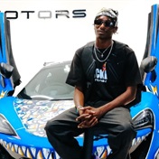 Cee The Kreator lets his art works loose on two supercars