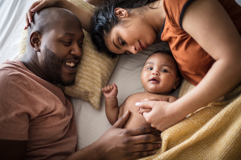 The physical changes accompanying parenthood can leave both parents feeling vulnerable and self-conscious. (Mladen Zivkovic/Getty Images)