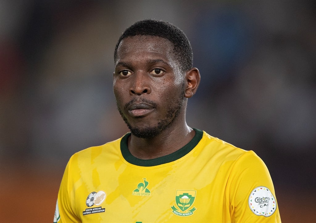 Aubrey Modiba of South Africa during the TotalEnergies CAF Africa Cup of Nations 3rd place match between Bafana Bafana and DR Congo at the Stade Felix Houphouet Boigny on 10 February 2024 in Abidjan, Ivory Coast. 