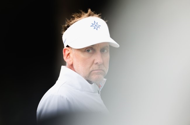 LIV golfer Ian Poulter believes the current world golf rankings do not reflect the best players in the world. (Lintao Zhang/Getty Images)