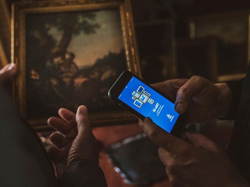 The newly released ID-Art app allows the public to easily identify and report stolen art. (Interpol)
