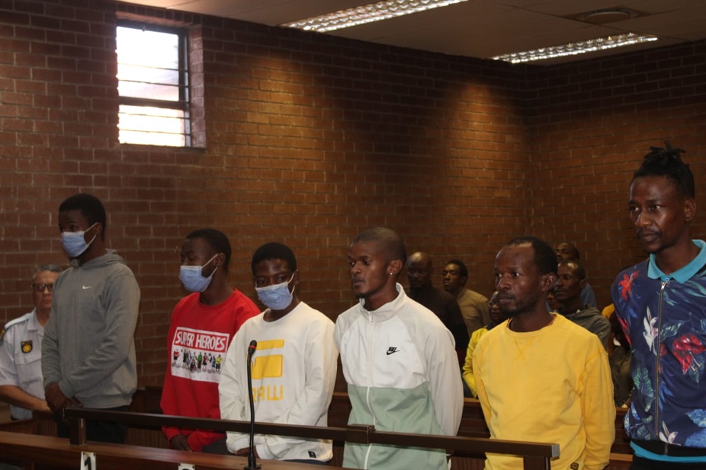 There is still no bail for the six suspects accused of shooting and killing Kaizer Chiefs star, Luke Fleurs.  Photo by Phuti Mathobela