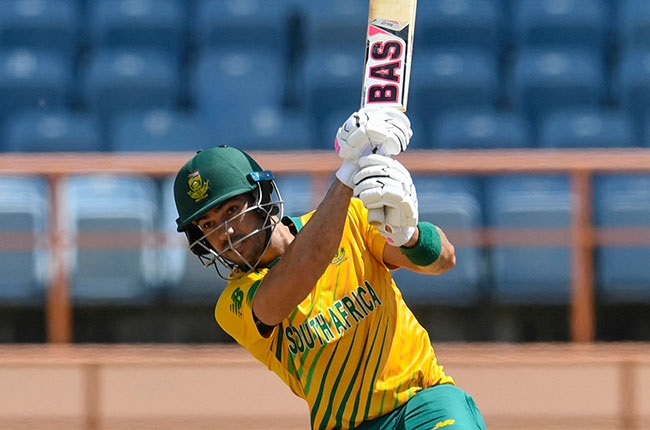 South African batsman Reeza Hendricks (AFP)
