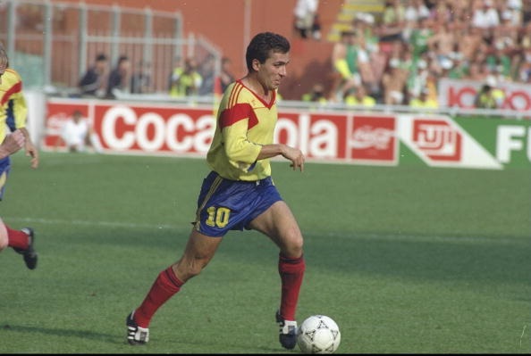 Gheorghe Hagi made a total of 427 club appearances and  scored 136  goals. 