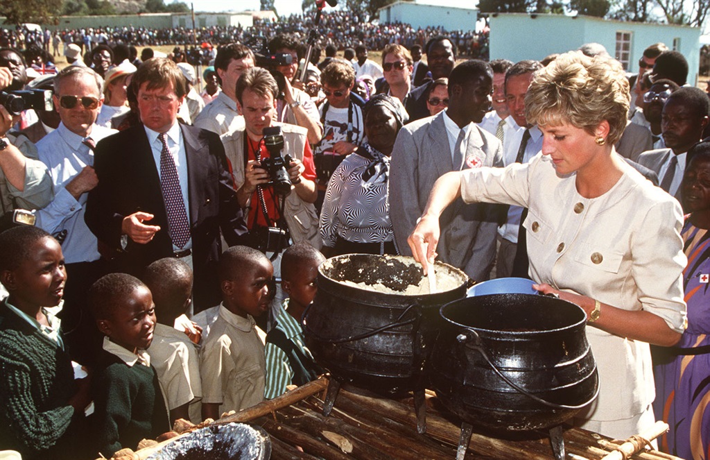Diana in Zimbabwe.