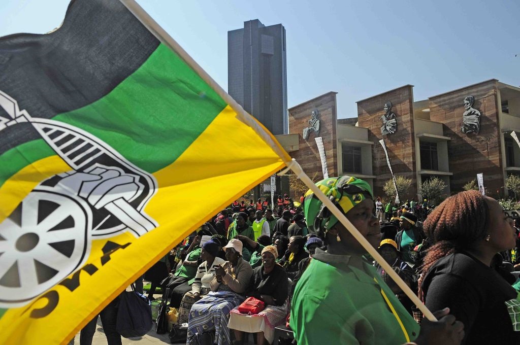 The ANC has obtained a  court interdict to bar contractors from gathering outside Luthuli House