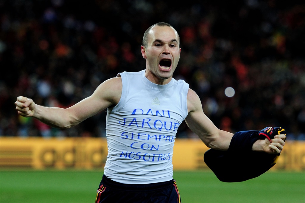 Andres Iniesta did not mention the 2010 FIFA World Cup final when asked about his favourite matches of all-time.