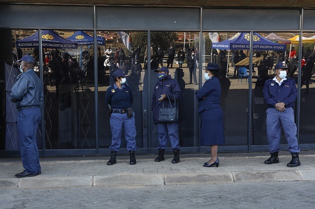 Members of the South African Police Services (SAPS