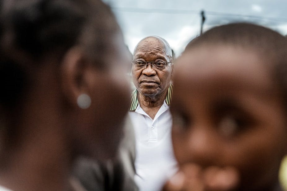 Former South African president Jacob Zuma. Photo by Rajesh Jantilal/AFP via Getty Images