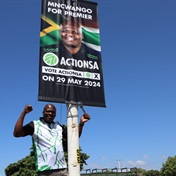 ActionSA files police report, claims posters were removed around Moses Mabhida Stadium