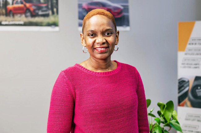 Doreen Mashinini, General Manager of Ford Motors of Southern Africa.