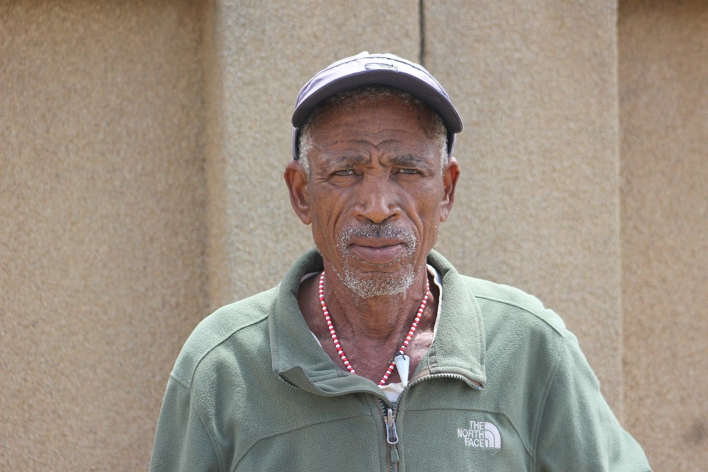 Madala John Mokoena, who survived death penalty through Madiba Magic. Photo by Joseph Mokoaledi