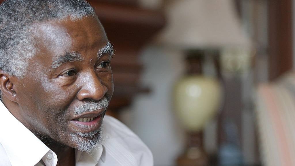 Former president Thabo Mbeki. (Bongani Mnguni/Gallo Images)