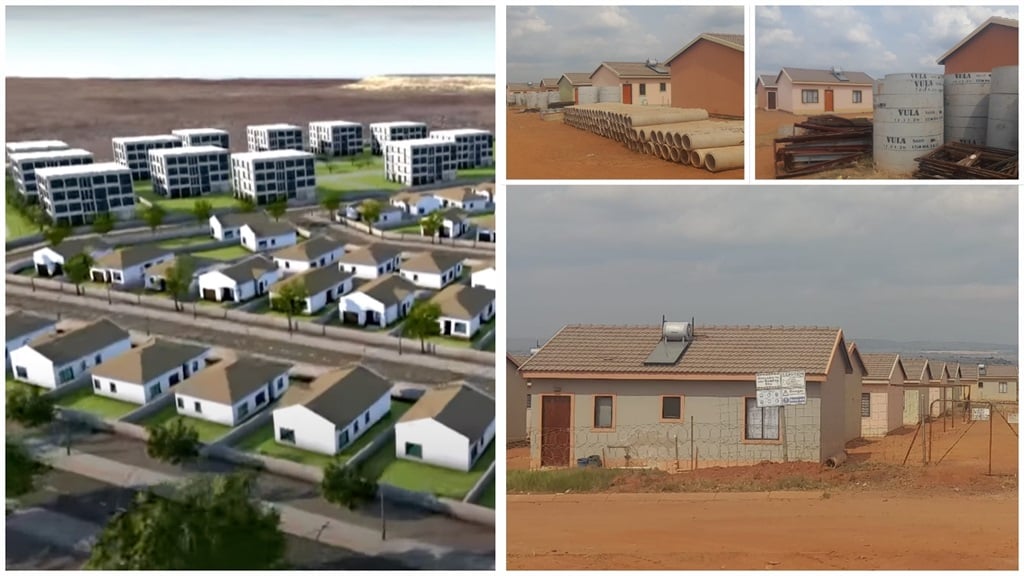 The R11 billion Montrose Mega City project in Randfontein.(Graphic by Sharlene Rood/News24)