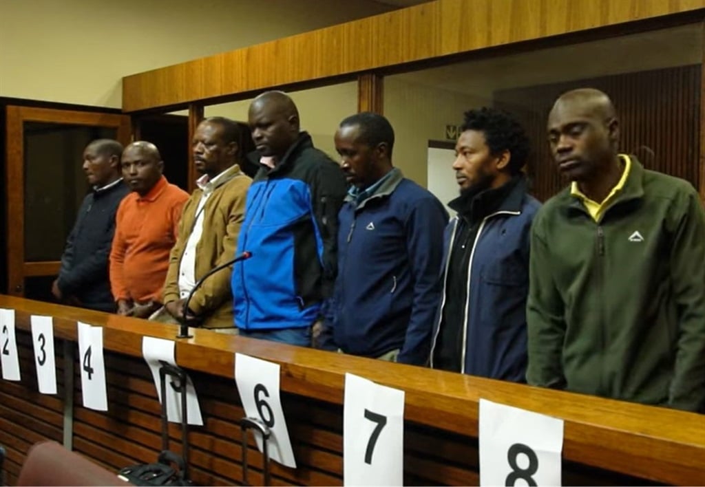 Eight VIP police officers who are linked to Deputy President Paul Mashatile's security detail are on trial for assault, pointing of a firearm, and other charges. (Ditiro Selepe/News24)