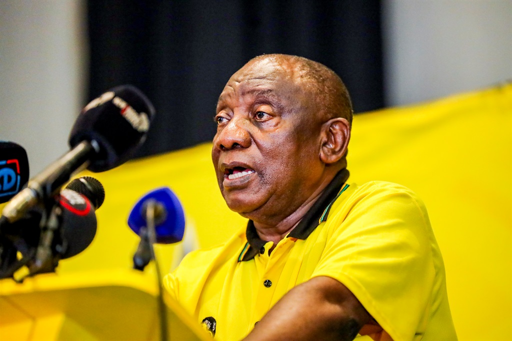 ANC president Cyril Ramaphosa. (OJ Koloti/Gallo Images)