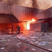 WATCH | 600 jobs up in flames after family's KZN clothing factory looted, set alight