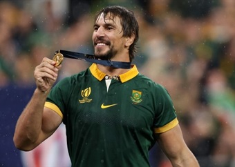 Etzebeth doubles down at SA Rugby Awards, Boks named Team of the Year