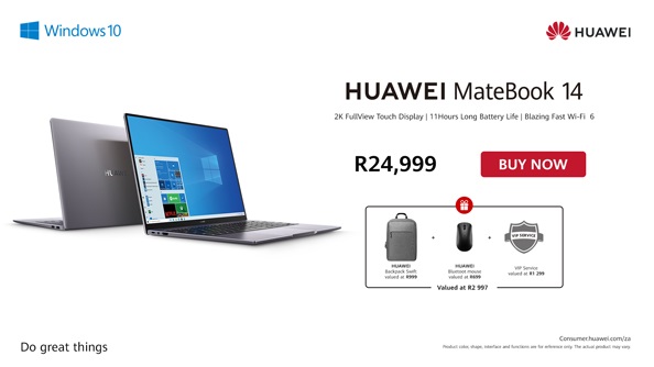 The all-new HUAWEI MateBook 14.