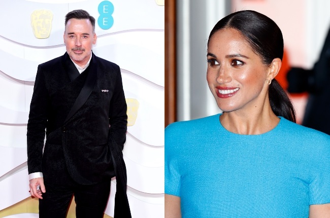 The Duchess of Sussex will be drawing on old pal David Furnish's producing skills for her new Netflix series. (PHOTO: Gallo Images/Getty Images)