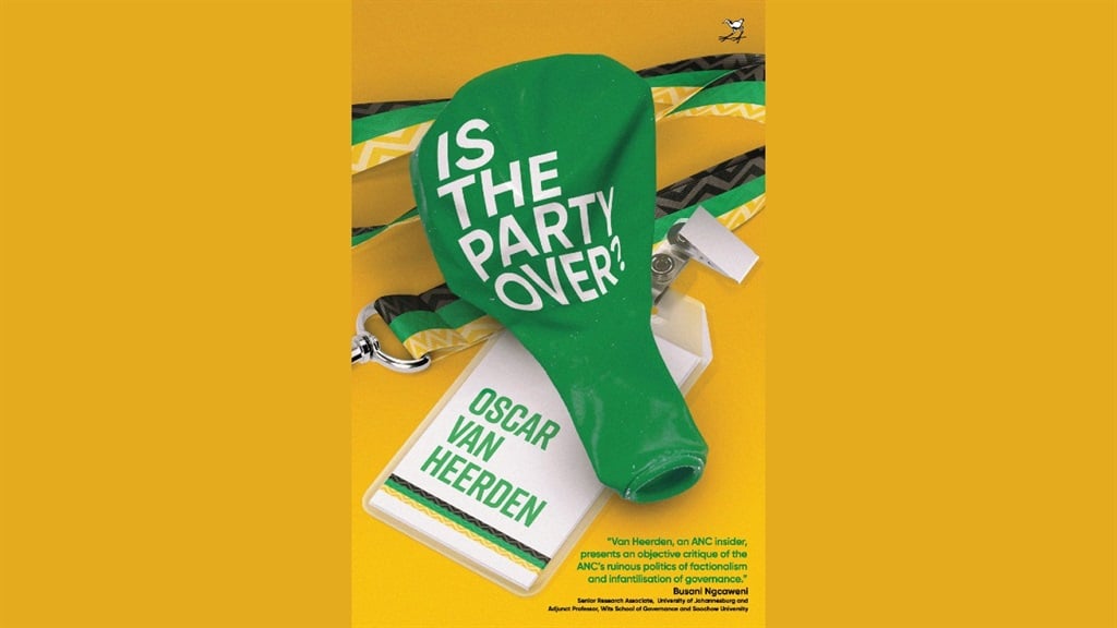Oscar van Heerden’s new book, 'Is the Party Over?'